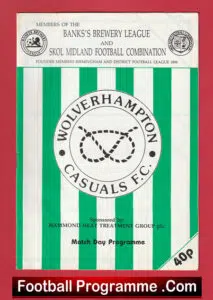 Wolverhampton Casuals v Wallsall Wood 1995