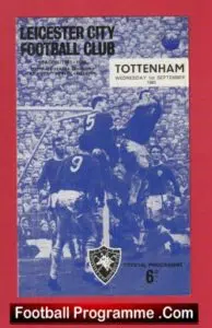 Leicester City v Tottenham 1965