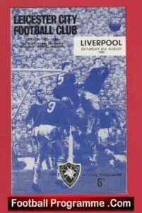 Leicester City v Liverpool 1965