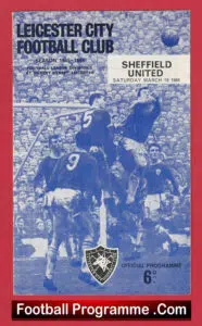 Leicester City v Sheffield United 1966