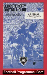 Leicester City v Arsenal 1965