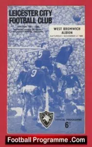Leicester City v WBA 1965