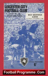 Leicester City v WBA 1965