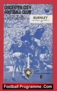 Leicester City v Burnley 1965