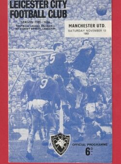 Leicester City v Manchester United 1965
