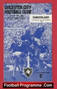 Leicester City v Sunderland 1965
