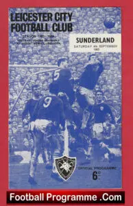 Leicester City v Sunderland 1965