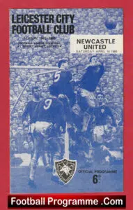 Leicester City v Newcastle United 1966