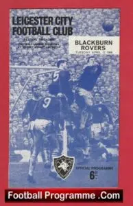 Leicester City v Blackburn Rovers 1966
