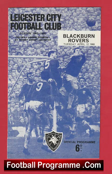 Leicester City v Blackburn Rovers 1966 - Image 2