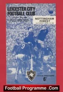 Leicester City v Nottingham Forest 1966