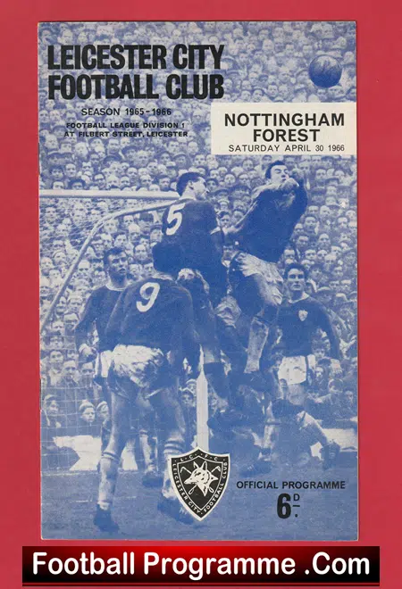 Leicester City v Nottingham Forest 1966 - Image 2