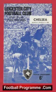 Leicester City v Chelsea 1966