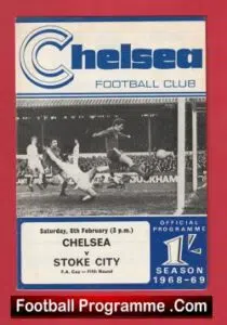 Chelsea v Stoke City 1969 – FA Cup