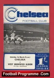 Chelsea v WBA 1969 – FA Cup