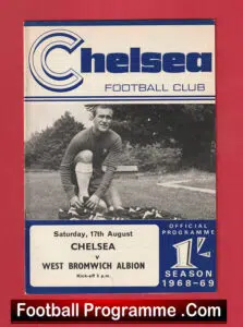 Chelsea v WBA 1968