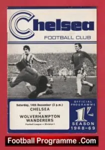 Chelsea v Wolves 1968