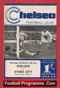 Chelsea v Stoke City 1969