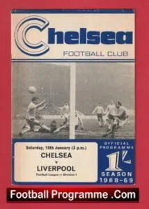 Chelsea v Liverpool 1969
