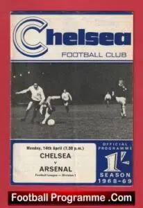 Chelsea v Arsenal 1969