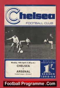 Chelsea v Arsenal 1969
