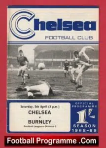 Chelsea v Burnley 1969