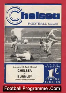 Chelsea v Burnley 1969