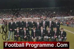 Manchester United Class Of 92 Multi Signed Photograph 1992