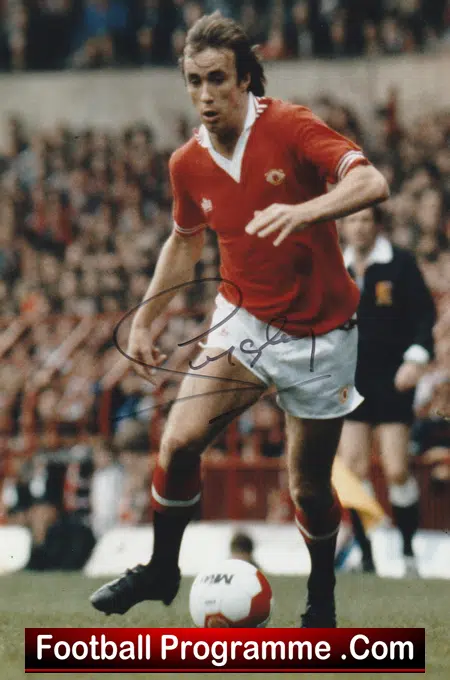 Manchester United Sammy McIlroy Autograph Signed Photograph - Image 2