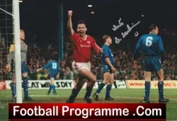 Manchester United Brian McClair Autograph Signed Photograph