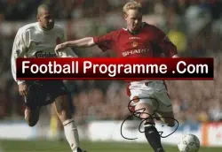 Manchester United David May Autograph Signed Photograph