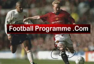 Manchester United David May Autograph Signed Photograph