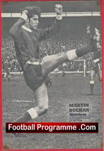 Manchester United Martin Buchan Autographed Signed Man Utd