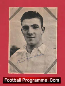 Manchester United Bill Foulkes Autograph Signed Man Utd 1950’s