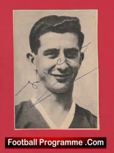 Manchester United Freddie Goodwin Autographed Signed 1950’s
