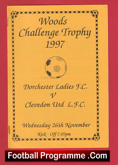 Dorchester Ladies v Clevedon United 1997 - Womens Football - Image 4