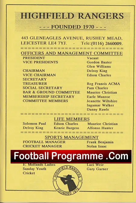 Highfield Rangers Ladies v Berkhamstead Town 1997 - Womens Football - Image 3