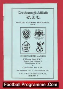 Crowborough Athletic Ladies v Meadow Sports 1992 – Womens Football