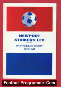 Newport Ladies v Fulham 2000 – Womens Football