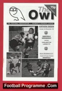 Sheffield Wednesday Ladies v Darlington 1996 – Womens Football