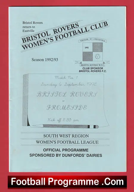 Bristol Rovers Ladies v Frome 1992 - Womens Football - Image 2