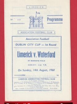 Limerick v Waterford 1960 – Dublin City Cup Ireland