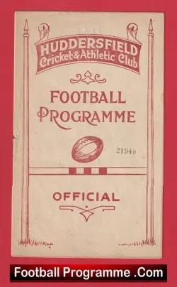 Huddersfield Rugby v Dewsbury 1947 - 1940s