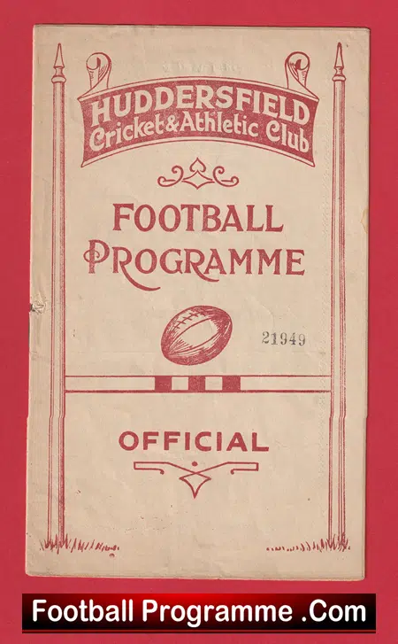 Huddersfield Rugby v Dewsbury 1947 - 1940s - Image 2