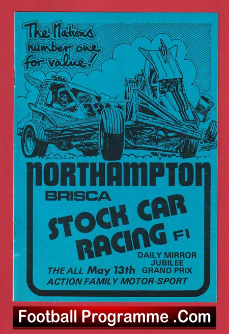 Northampton Stock Cars Programme BRISCA 1979 - May - Image 2