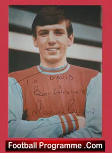 West Ham United Martin Peters Autograph Signed Picture 66 Winner