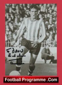 Southampton Terry Paine Autograph Signed Picture 66 Winner