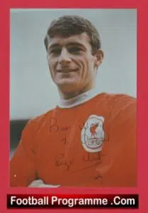 Liverpool Roger Hunt Autograph Signed Picture 66 Winner