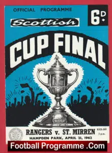 Glasgow Rangers v St Mirren 1962 – Scottish Cup Final