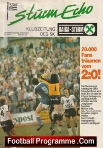 Sturm Graz v Nottingham Forest 1984 -UEFA Cup